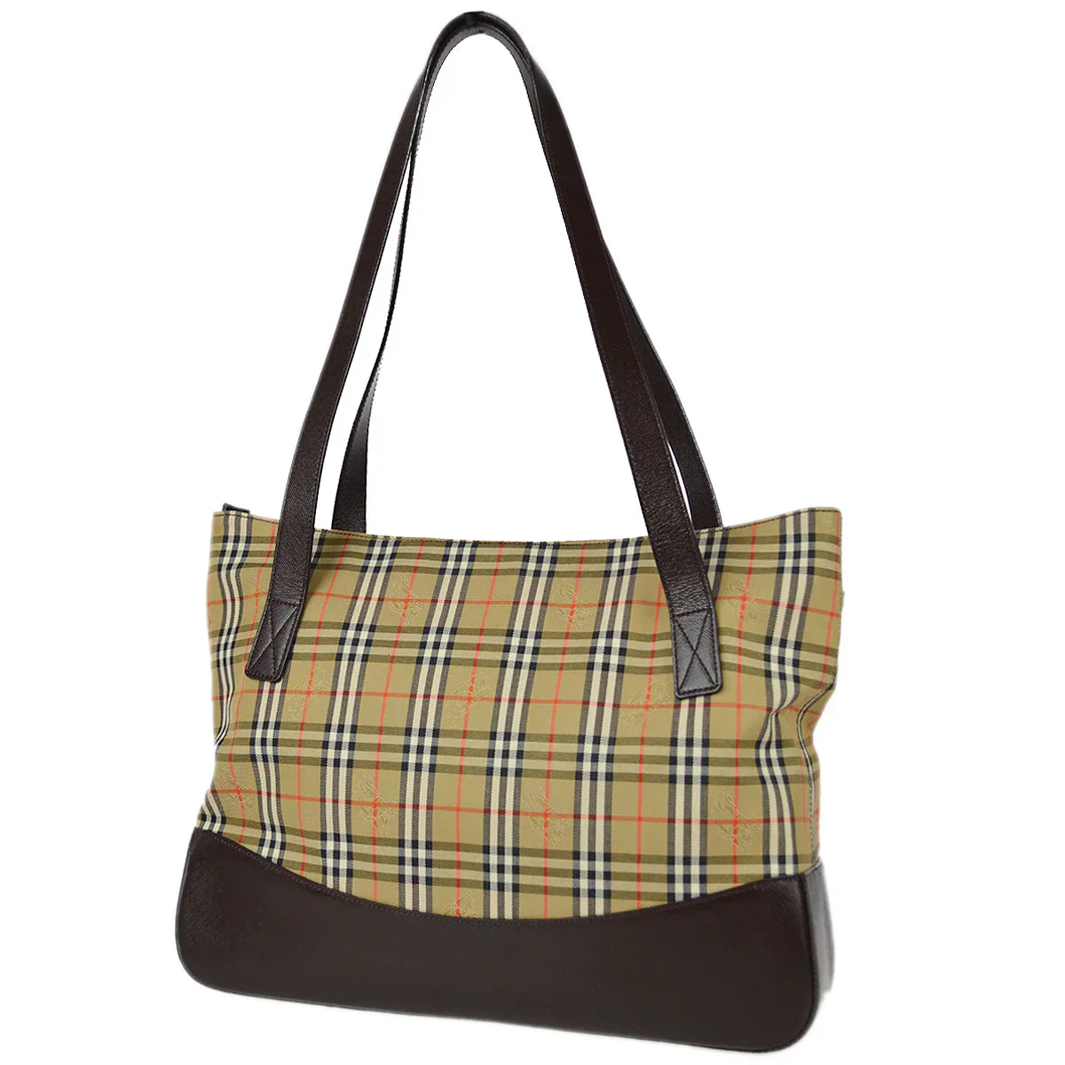 Burberrys Beige House Check Shoulder Tote Bag - Image 2