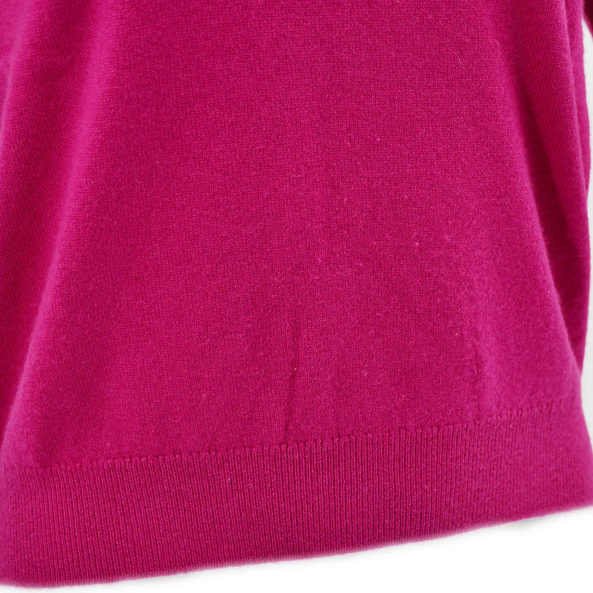 Chanel Short Sleeve Sweater Pink 94A #42 - Image 5