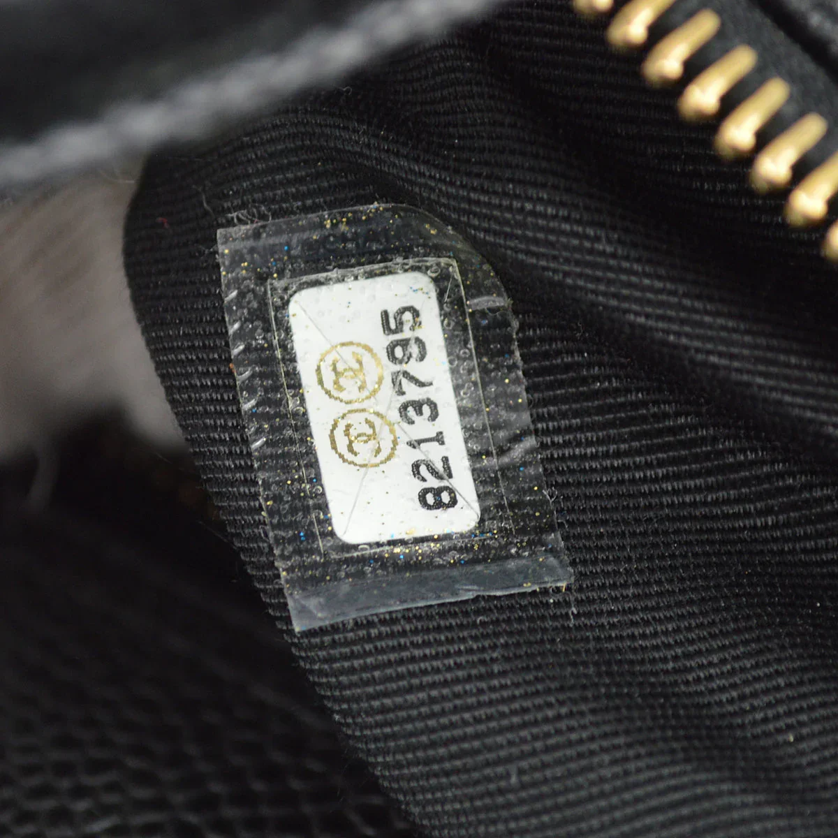 Chanel 2003-2004 Black Caviar Bowling Bag 37 - Image 10