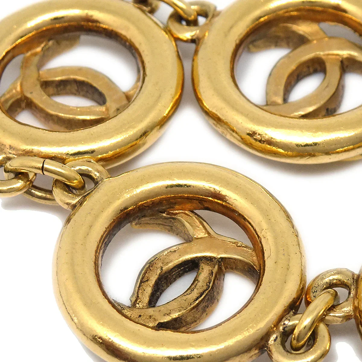 Chanel CC Bracelet Gold 1983 - Image 3