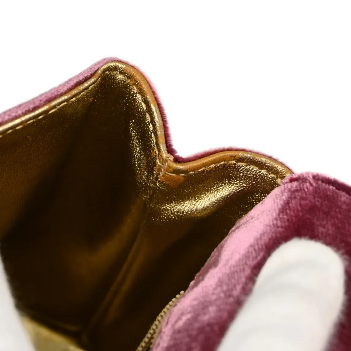Chanel 1994-1996 Purple Velvet Handbag - Image 10