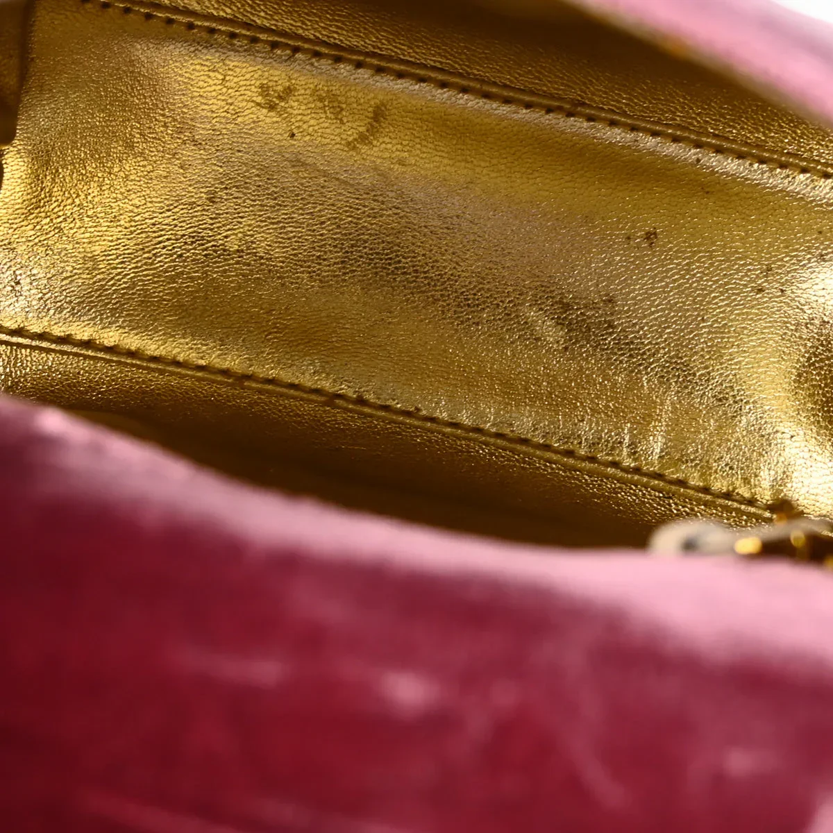 Chanel 1994-1996 Purple Velvet Handbag - Image 8