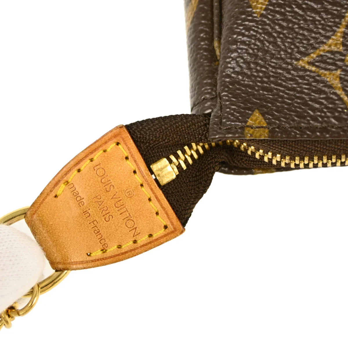 Louis Vuitton 2007 Monogram Mini Pochette Accessoires Handbag M60153 - Image 4