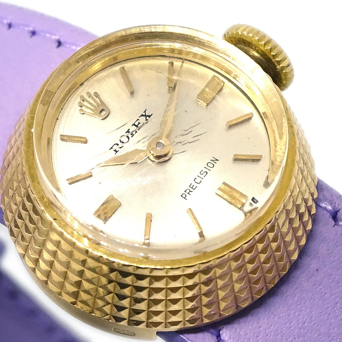 Rolex Chameleon Precision Manual-winding Watch 18KYG - Image 4