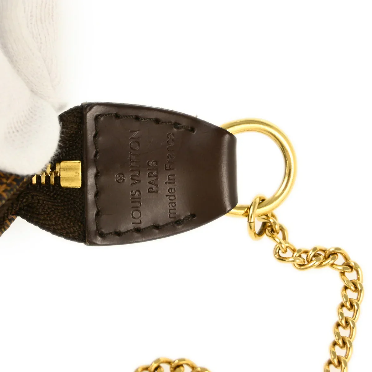 Louis Vuitton 2008 Damier Mini Pochette Accessoires Handbag N58009 - Image 4