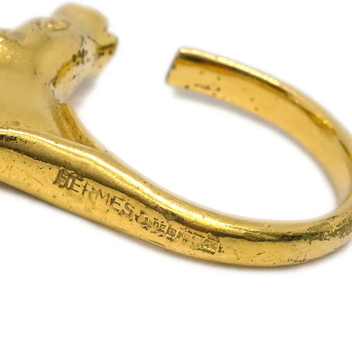 Hermes Horse Ring Gold #53 #13 - Image 4