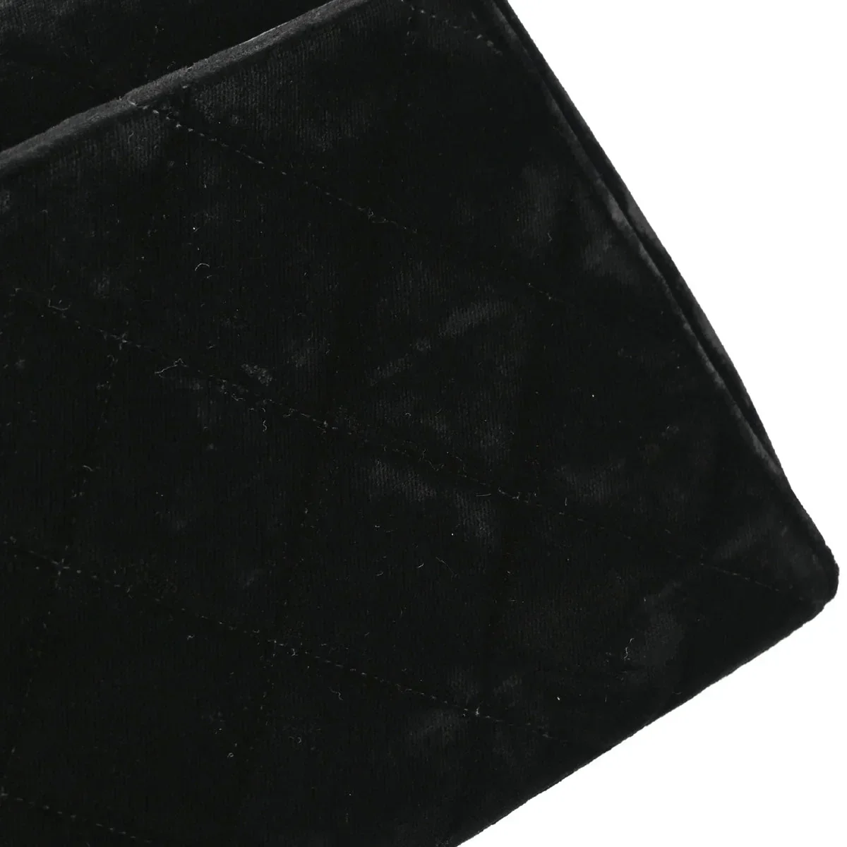 Chanel 1994-1996 Black Velvet Handbag - Image 7