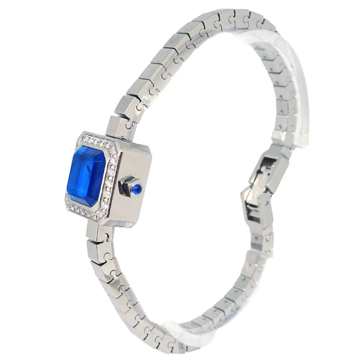 Corum Sugar Cube Ref.137.423.47 Quartz Watch SS Diamond - Image 6