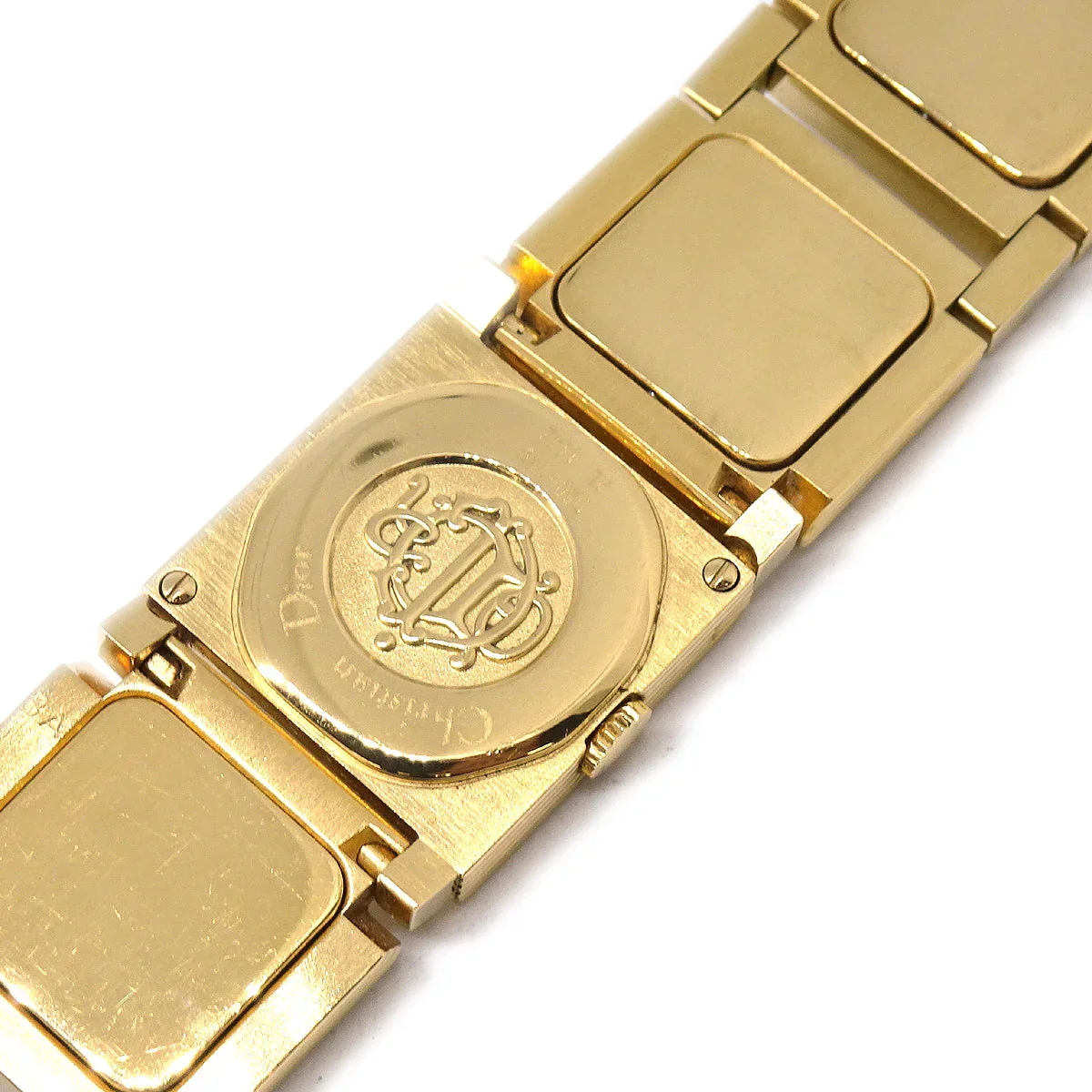 Christian Dior D60-159 La Parisienne Quartz Watch Gold - Image 7