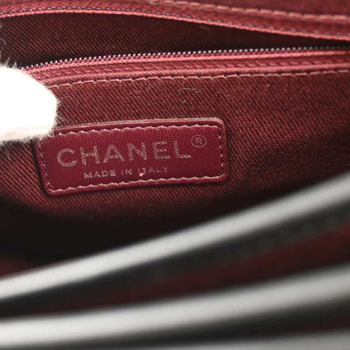 Chanel 2014 Black Caviar Pony Hair Paris-Dallas Shoulder Bag - Image 9