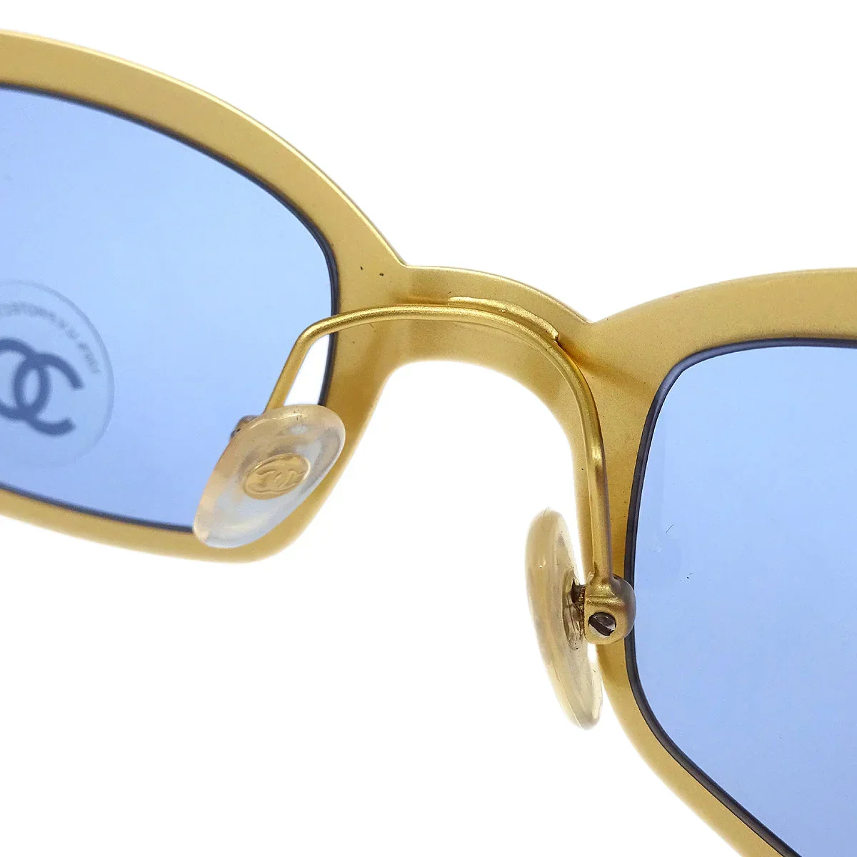 Chanel Sunglasses Eyewear Blue Small Good - Image 5