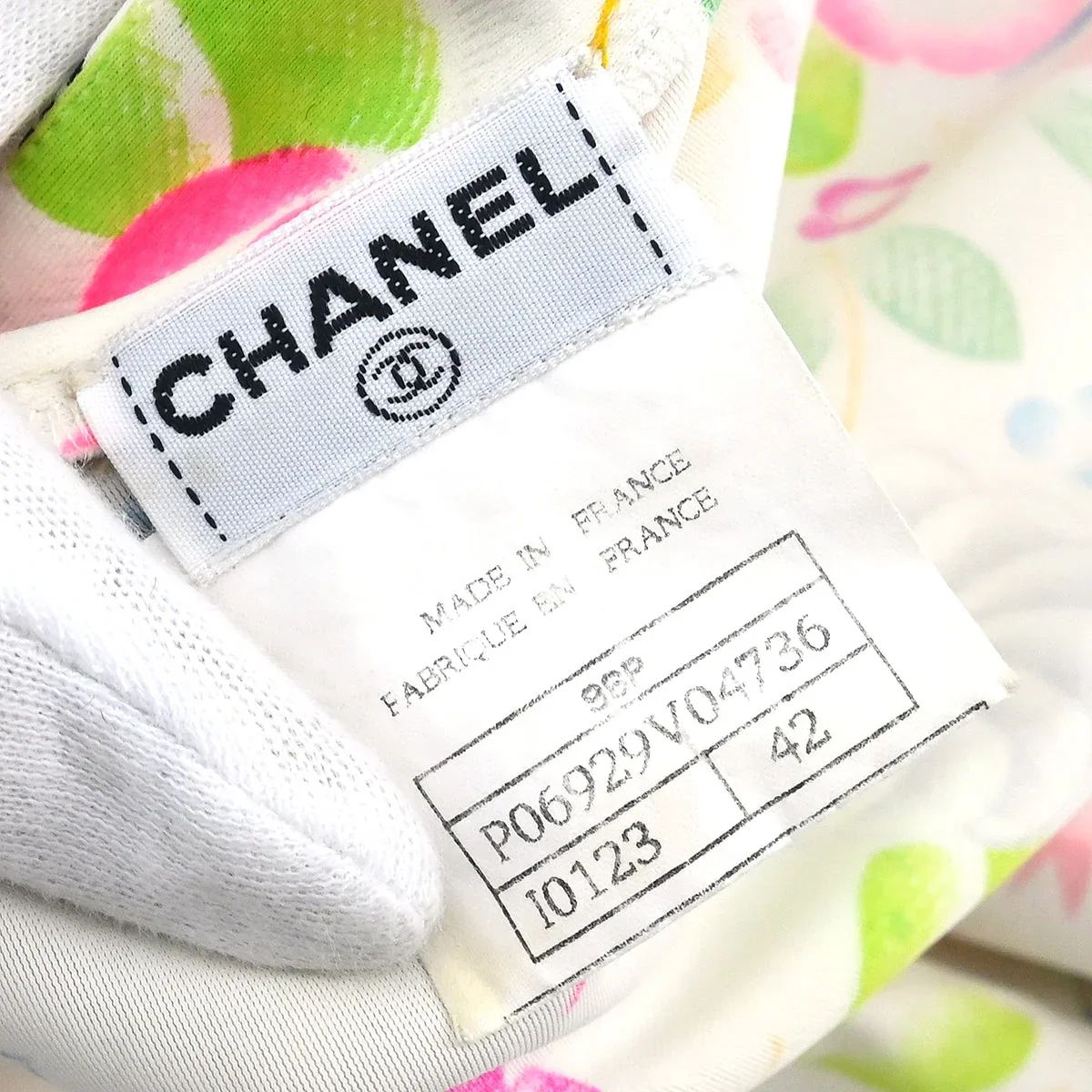 Chanel 1996 Cropped T-shirt White #42 - Image 8