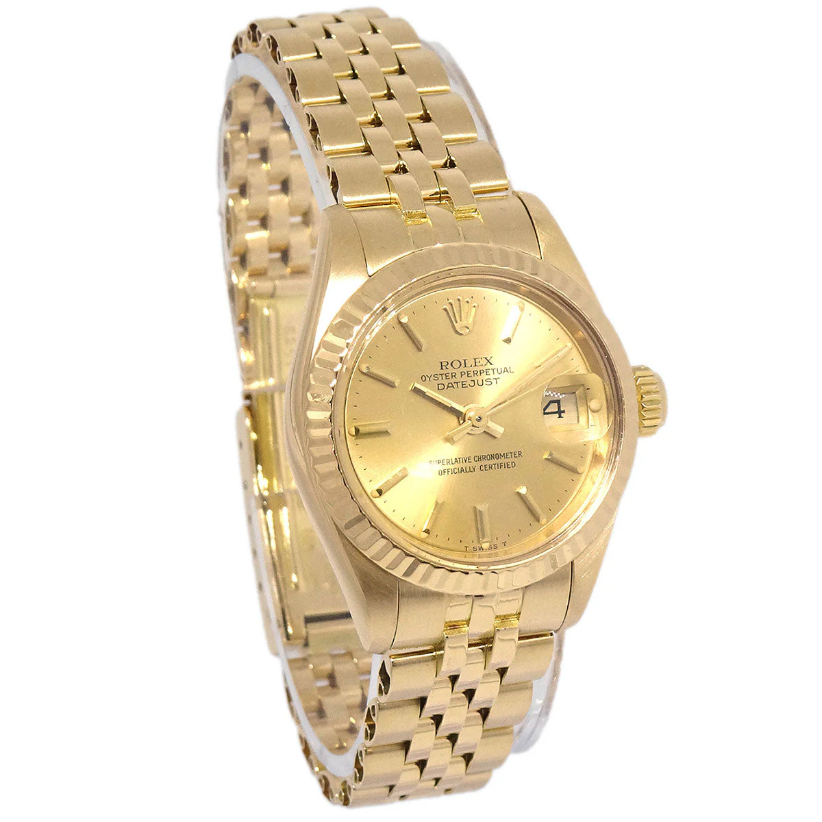 Rolex Oyster Perpetual Datejust 26mm Ref.69178 Self-winding Watch 18KYG - Image 2