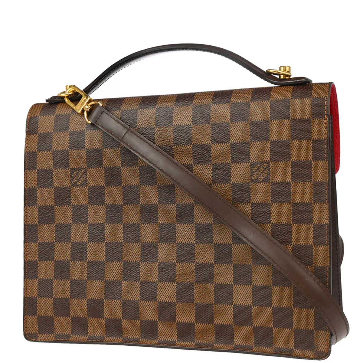 Louis Vuitton 2006 Damier Monceau 28 Business Handbag N48088 - Image 2