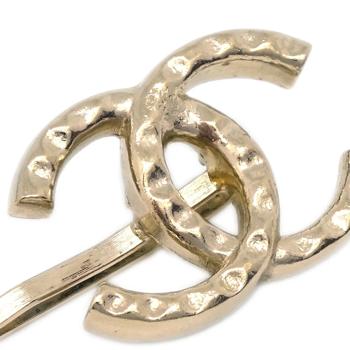Chanel CC Hairpin Gold 10A - Image 2