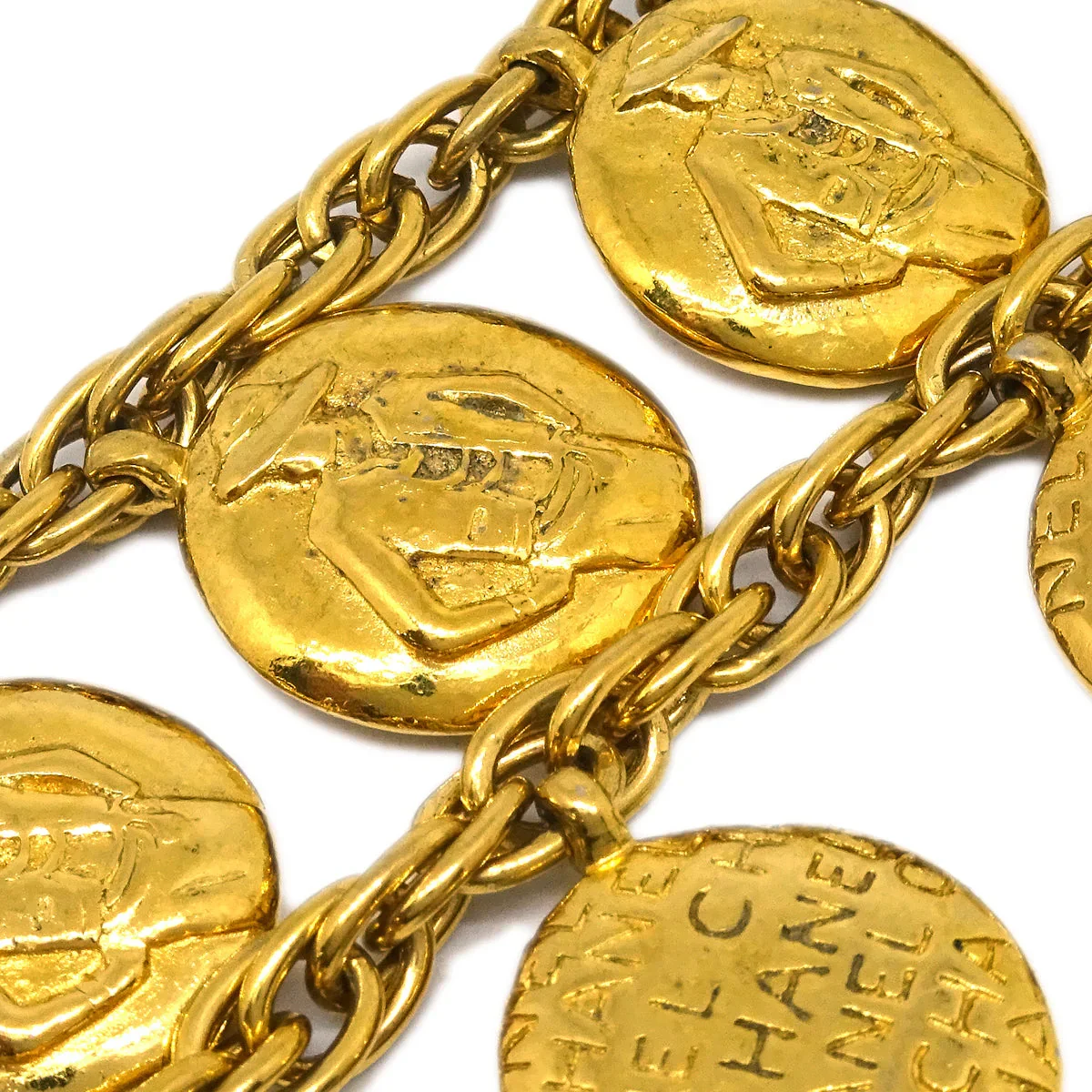 Chanel Chain Necklace Gold - Image 2