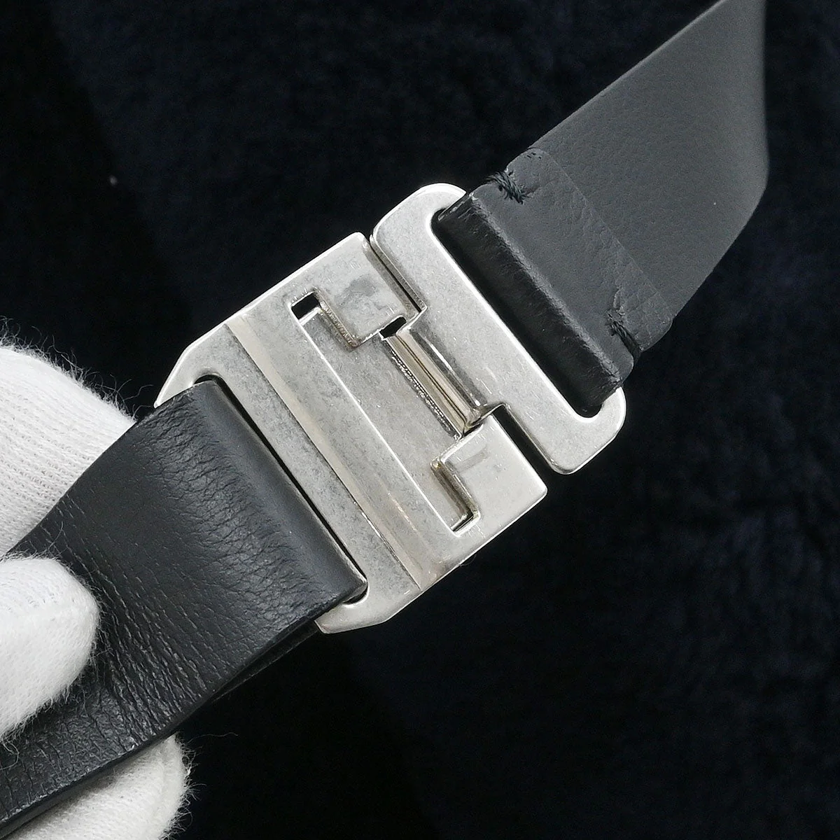 Celine Vest Jacket Navy #S - Image 5