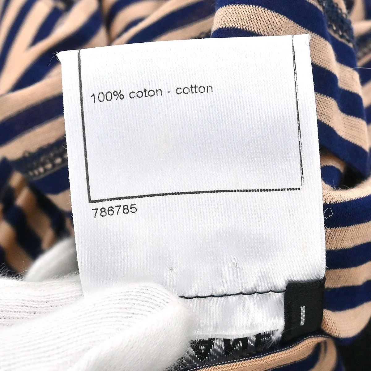 Chanel Sleeveless Tank Top Navy Pink #36 - Image 10