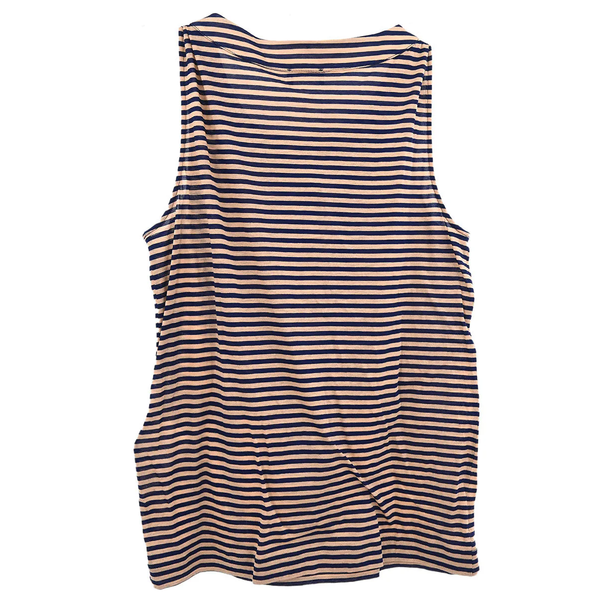 Chanel Sleeveless Tank Top Navy Pink #36 - Image 2