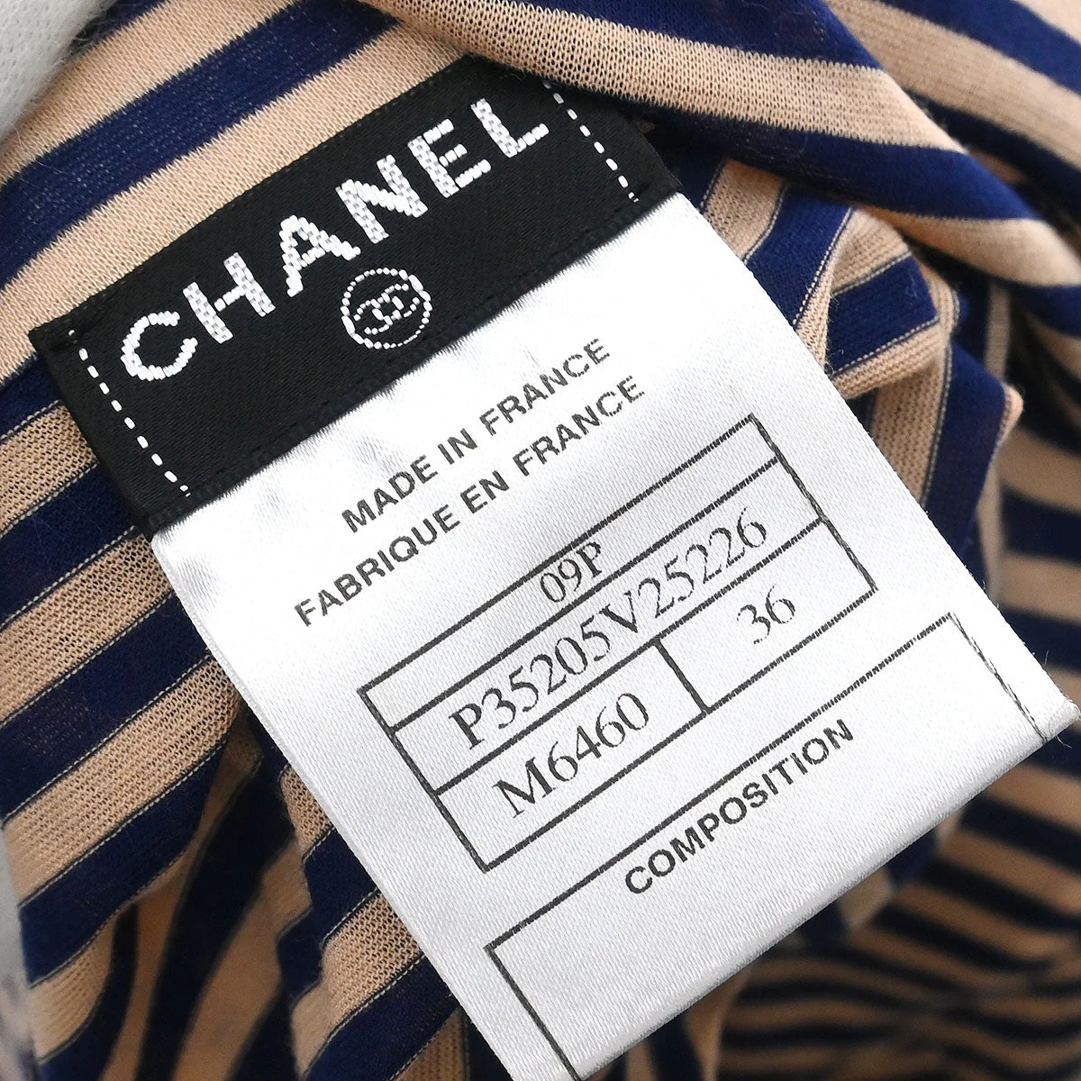 Chanel Sleeveless Tank Top Navy Pink #36 - Image 9