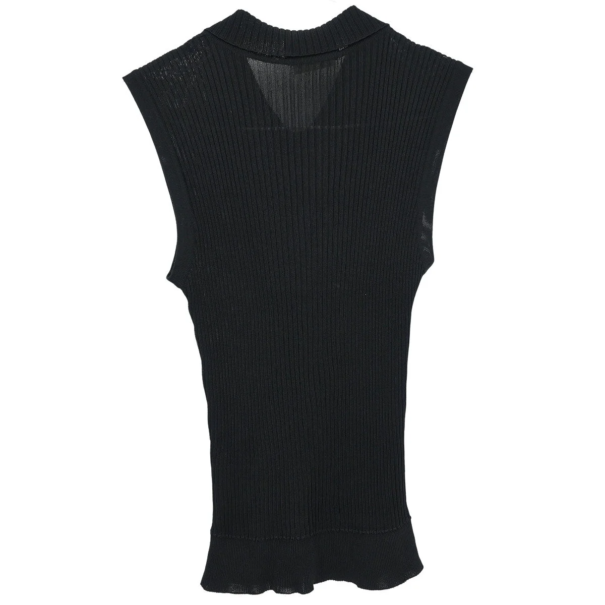 Chanel Sleeveless Tank Top Black #34 - Image 2