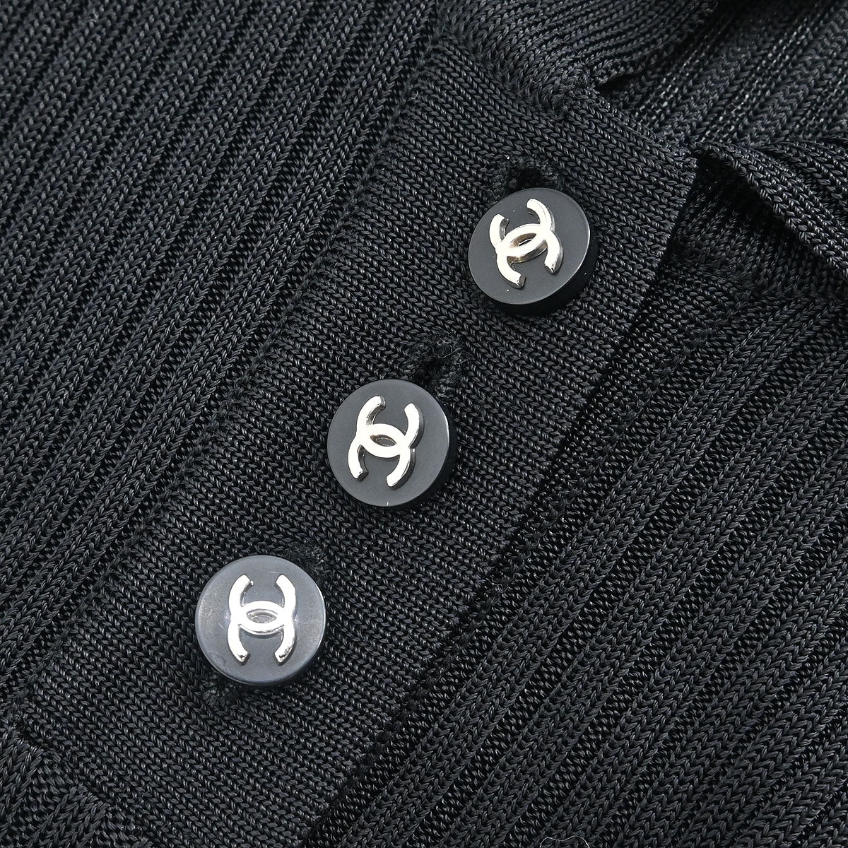 Chanel Sleeveless Tank Top Black #34 - Image 6