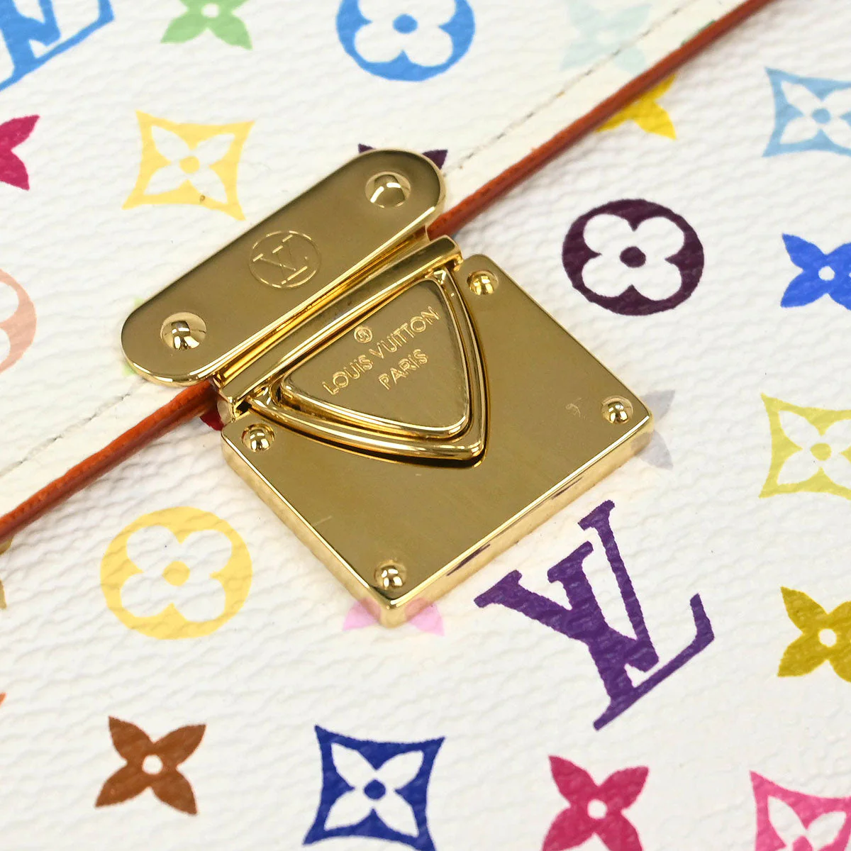 Louis Vuitton White Multicolor Portefeuille Koala Wallet M58014 - Image 3