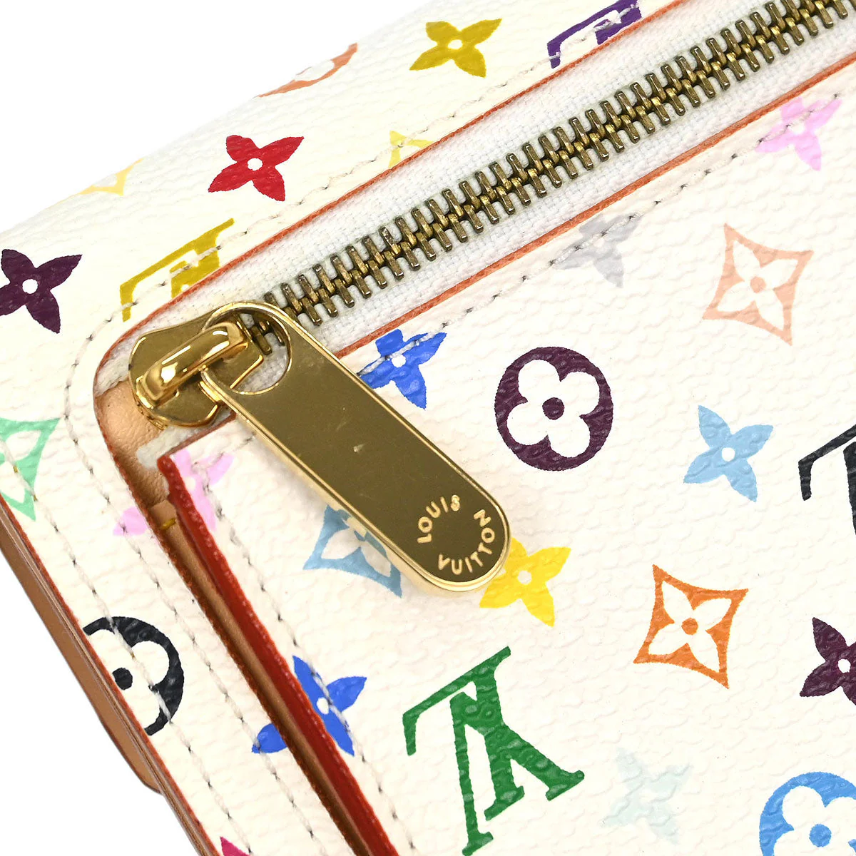 Louis Vuitton White Multicolor Portefeuille Koala Wallet M58014 - Image 4