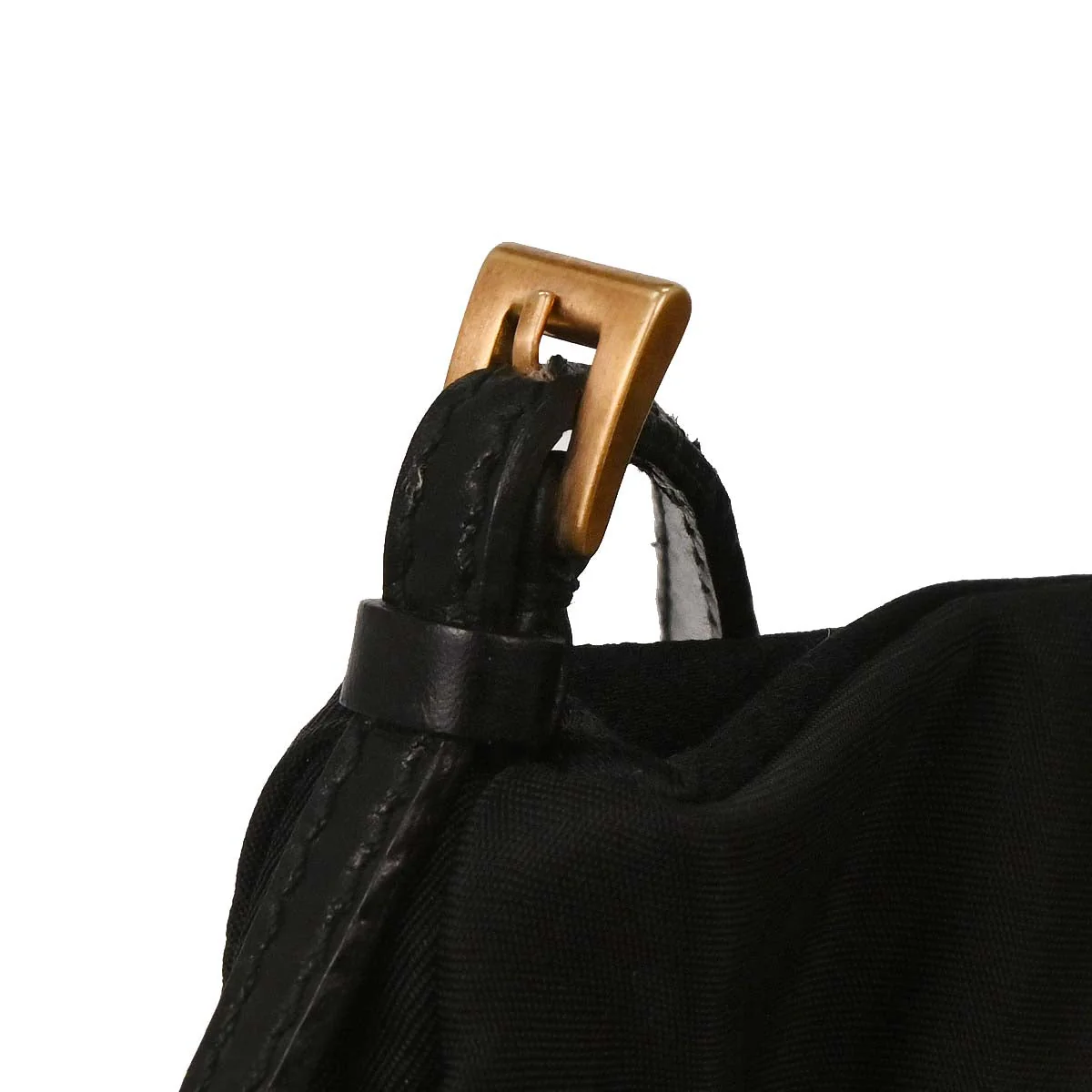 Prada Black Nylon Shoulder Bag - Image 6