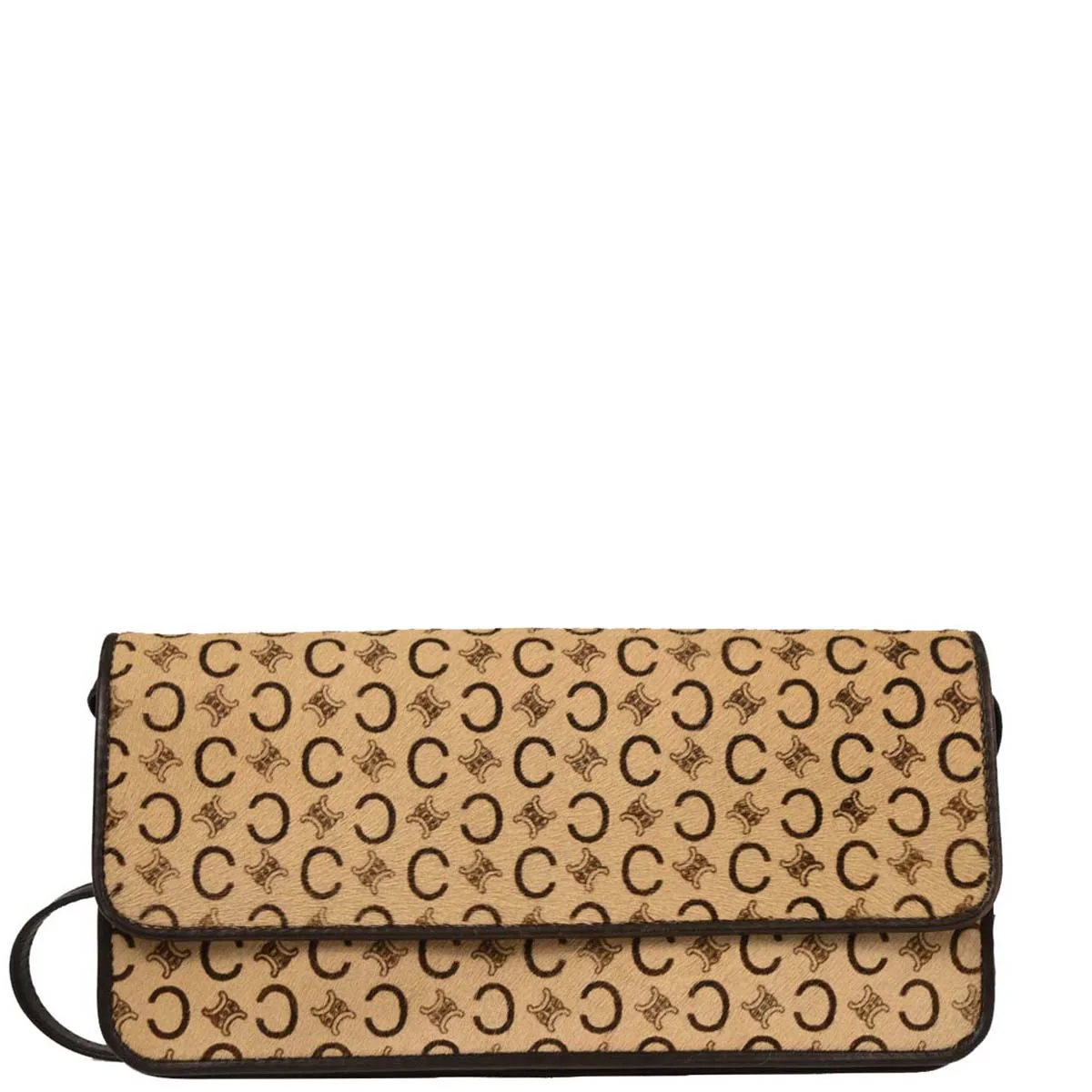 Celine Beige Pony Hair C Macadam Shoulder Bag