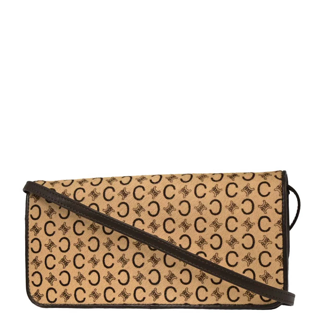 Celine Beige Pony Hair C Macadam Shoulder Bag - Image 2