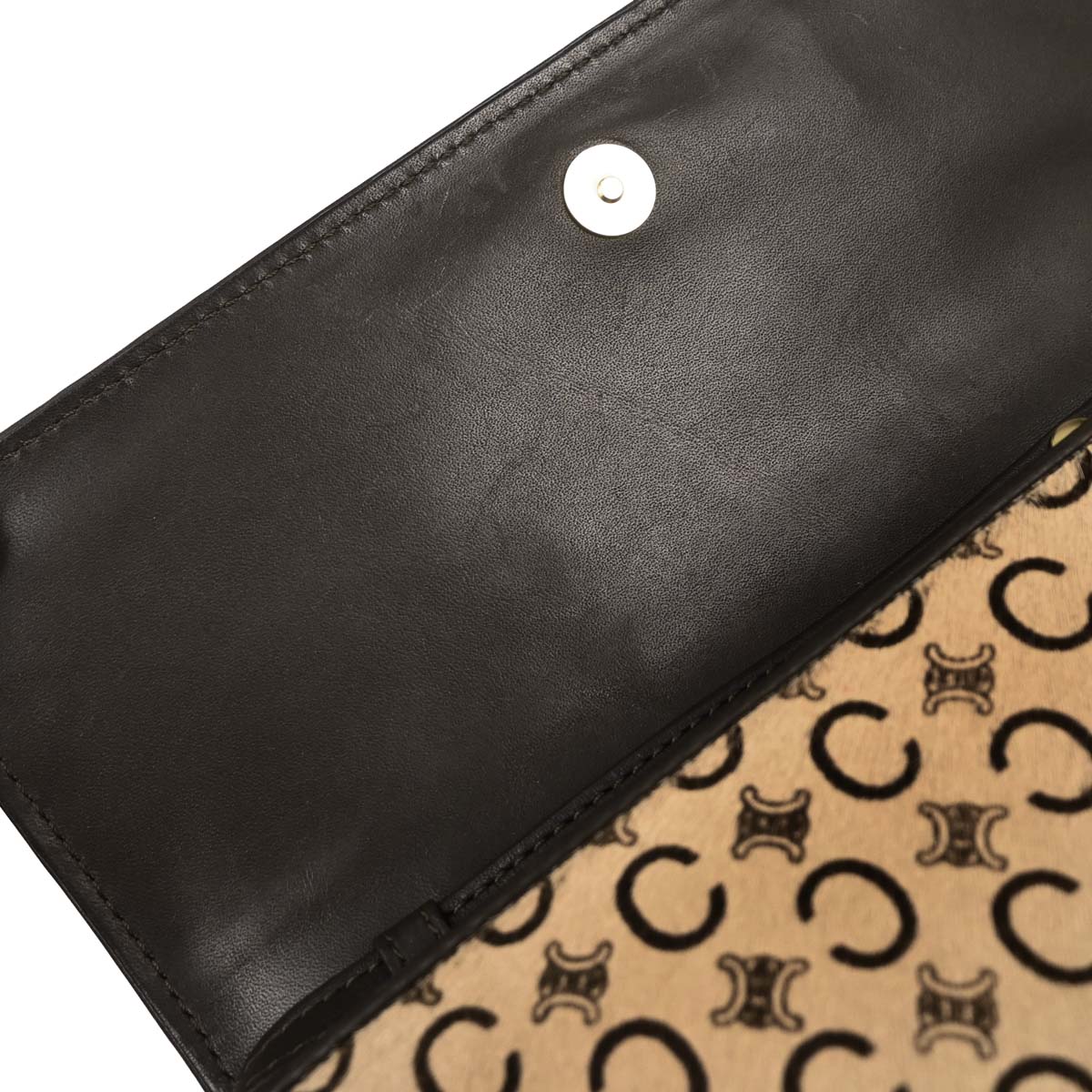Celine Beige Pony Hair C Macadam Shoulder Bag - Image 7
