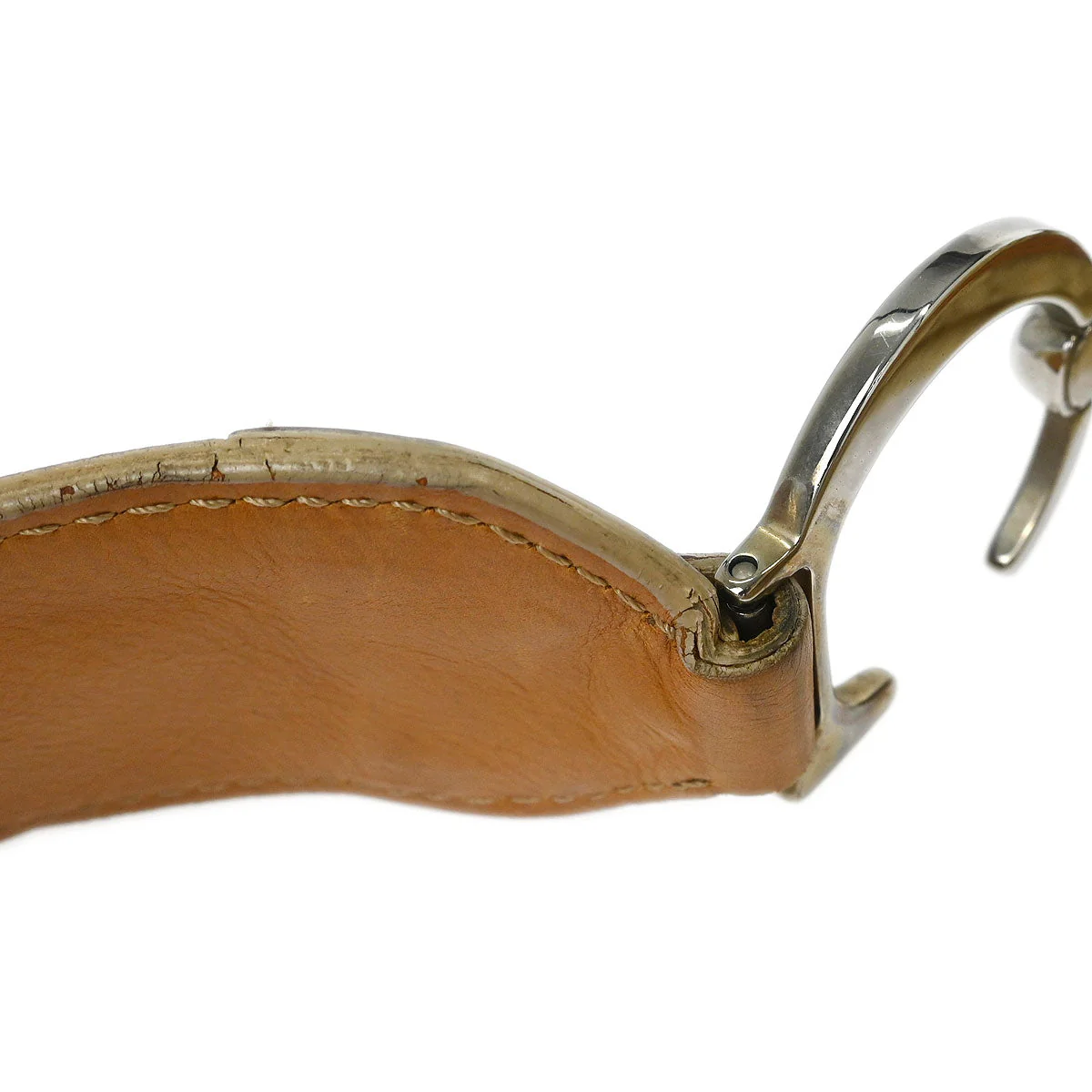 Christian Dior * Beige Mouton Saddle Handbag - Image 5