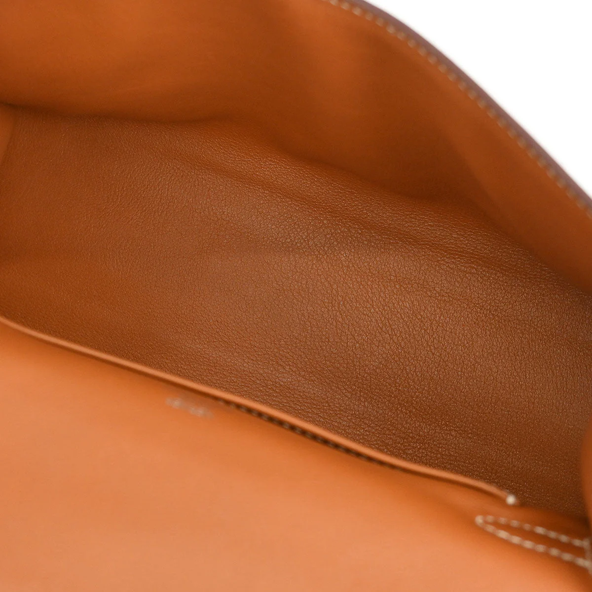 Hermes Gold Veau Swift Kelly Pochette Handbag - Image 8