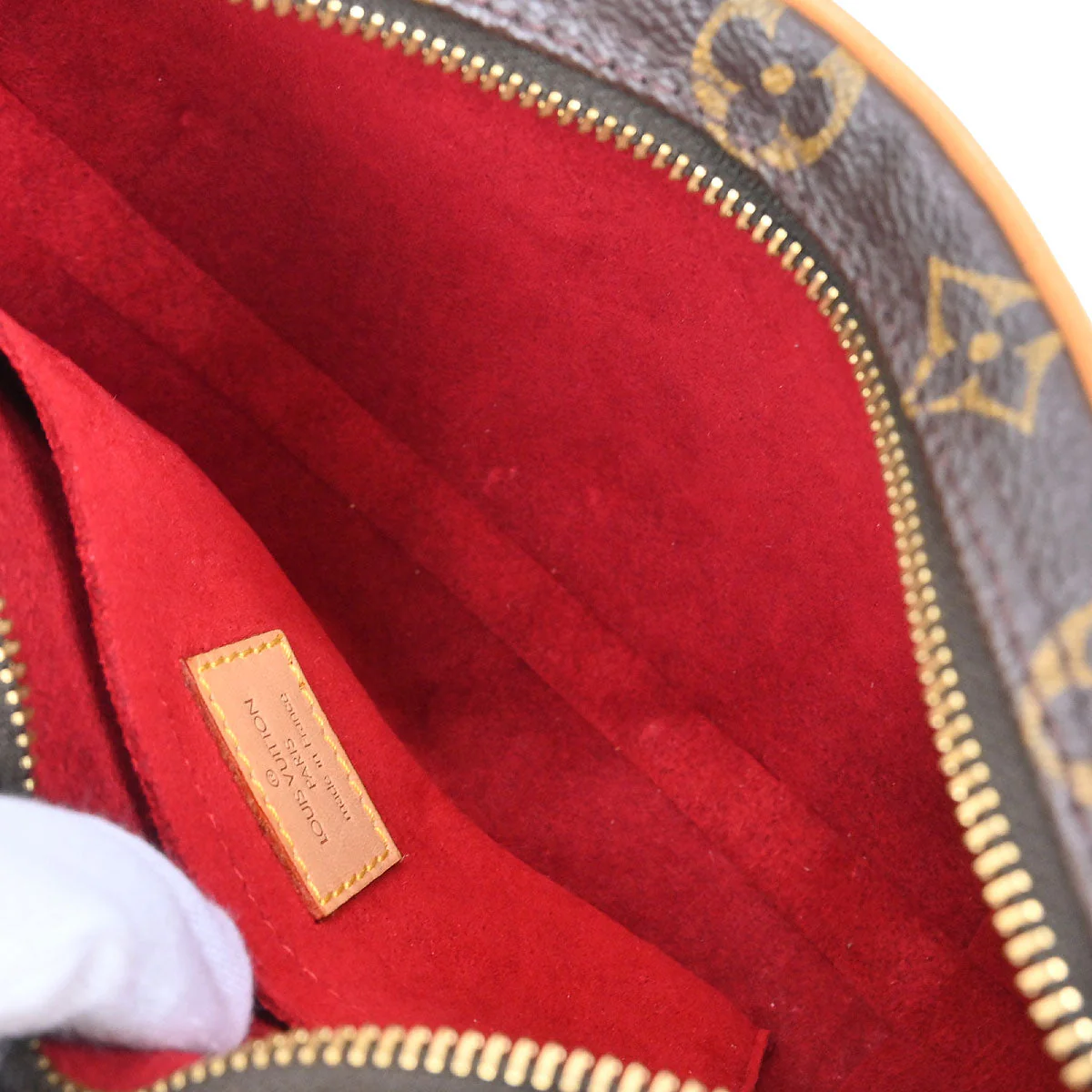 Louis Vuitton 2002 Monogram Pochette Croissant Handbag M51510 - Image 8