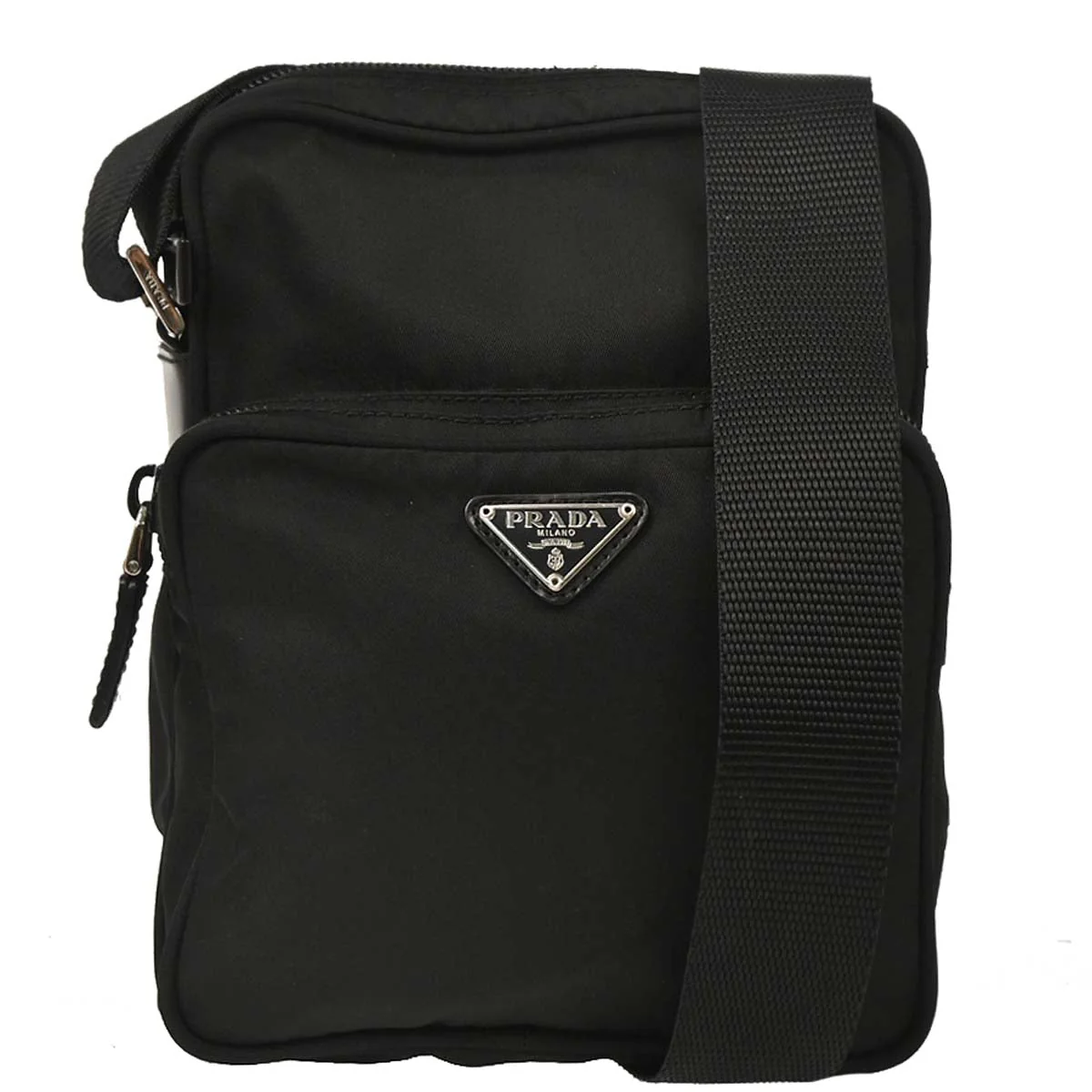 Prada Black Nylon Shoulder Bag