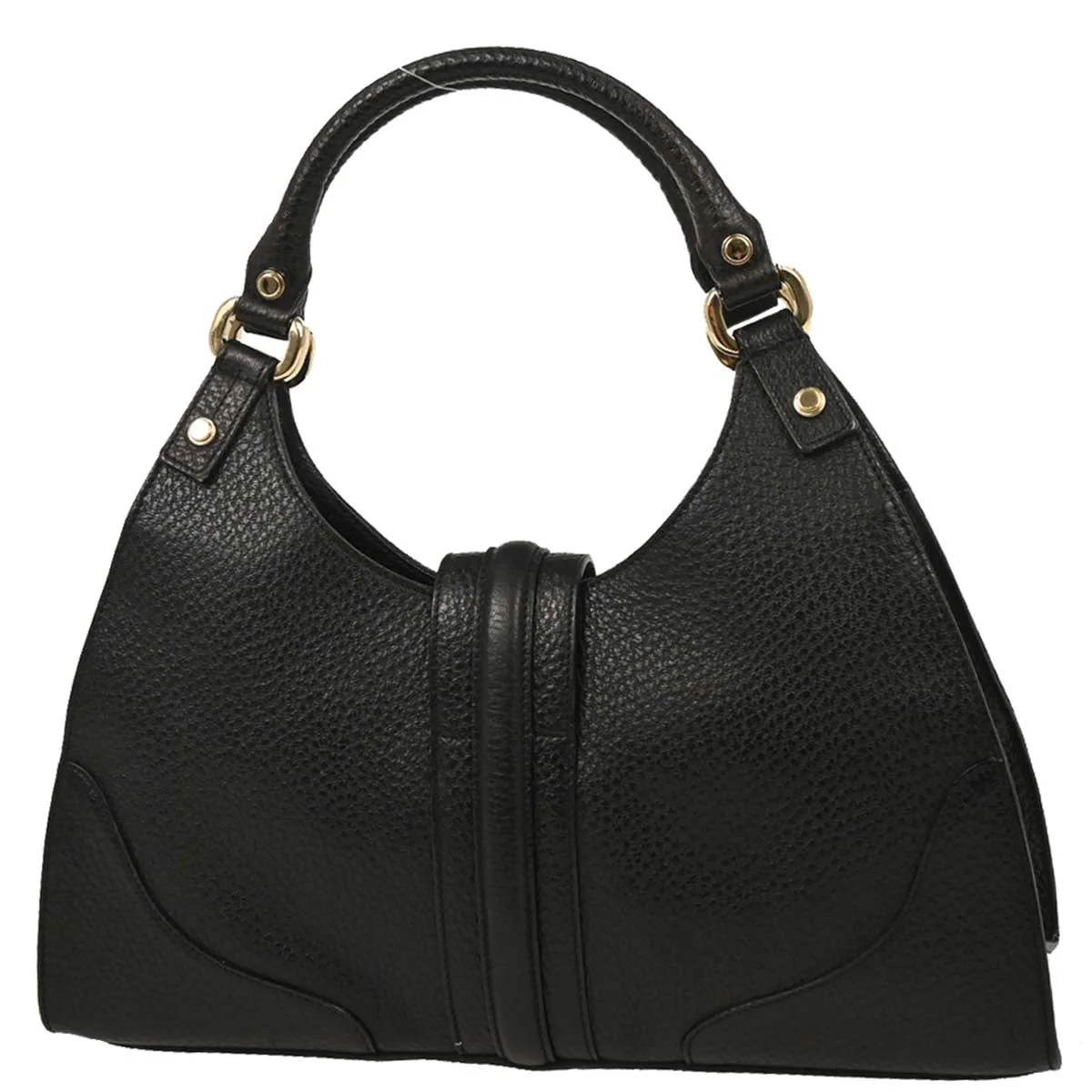 Gucci Black Leather Handbag - Image 2