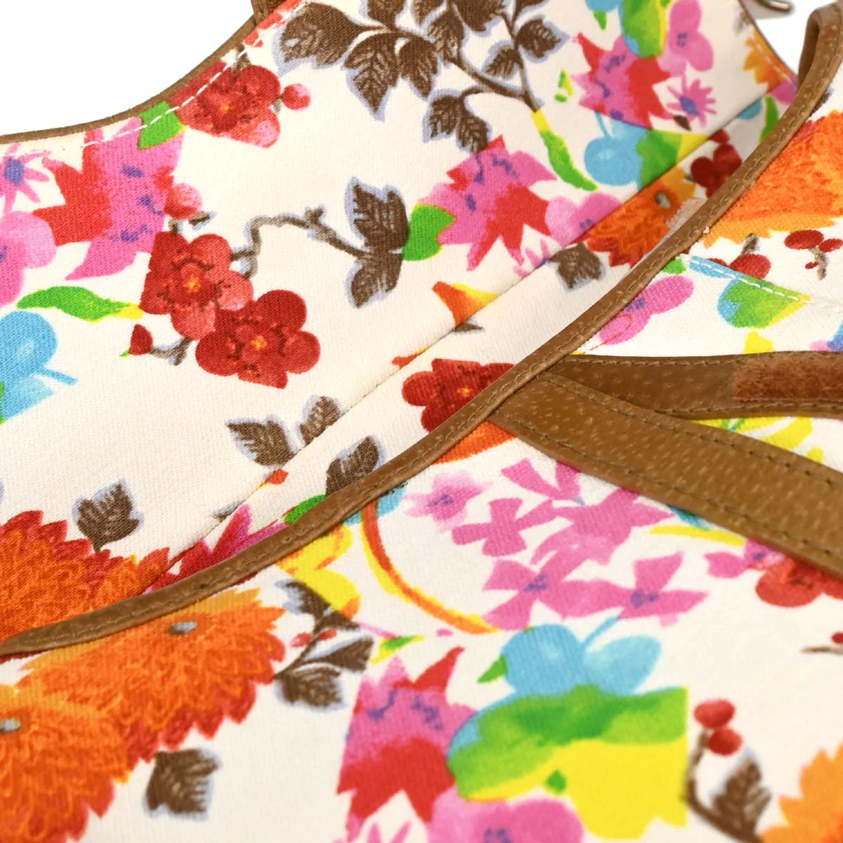 Christian Dior 2005 Multicolor Floral Saddle Handbag - Image 8