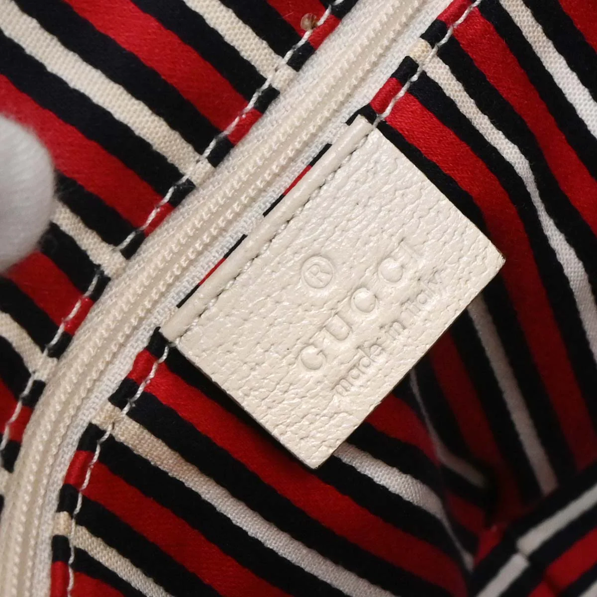 Gucci Navy Canvas Abbey Hobo Handbag - Image 9