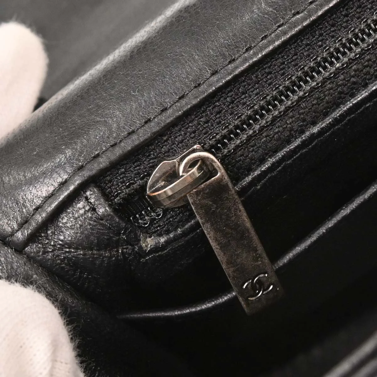 Chanel 2016-2017 Black Lambskin Mini Classic Square Flap Bag 17 - Image 8
