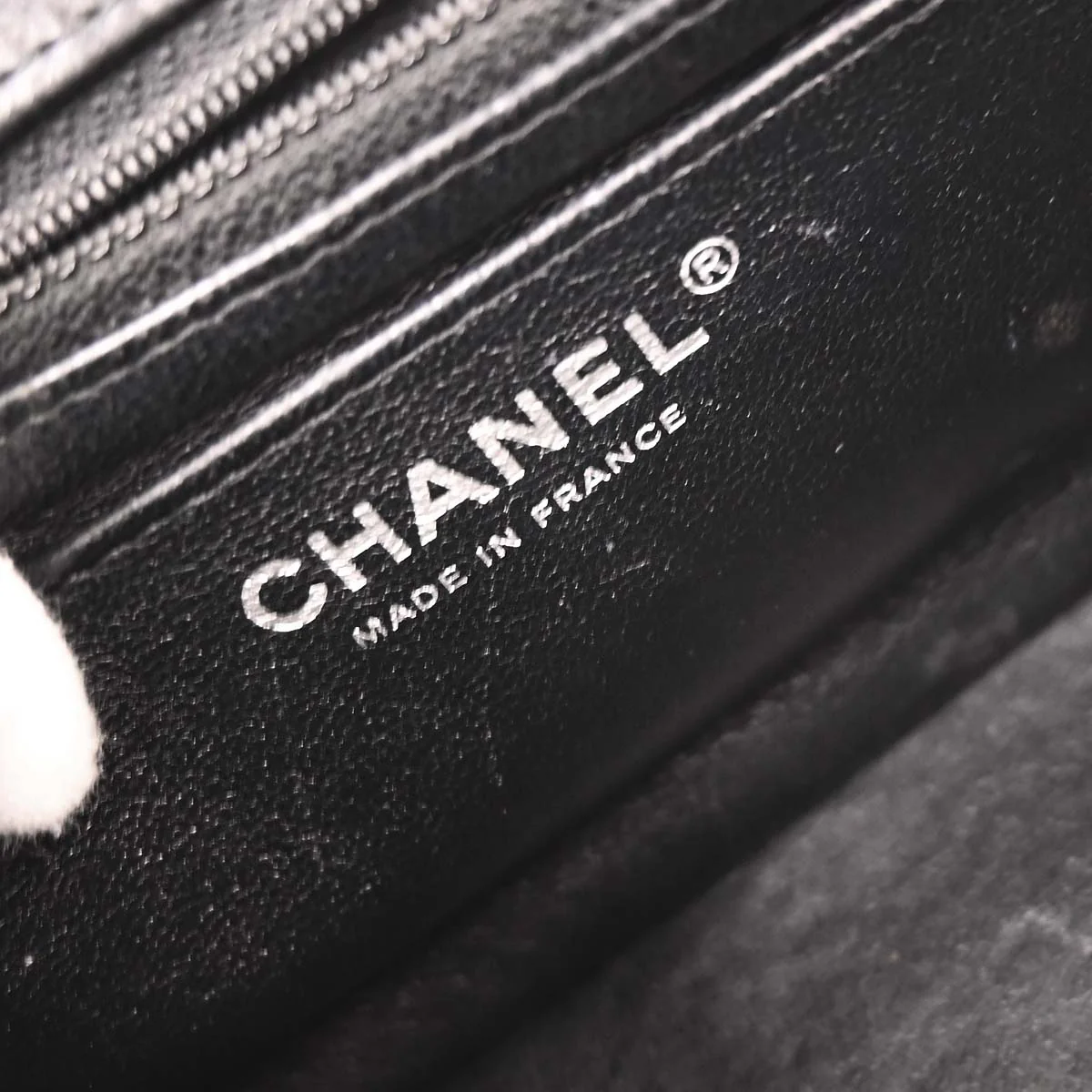 Chanel 2016-2017 Black Lambskin Mini Classic Square Flap Bag 17 - Image 9