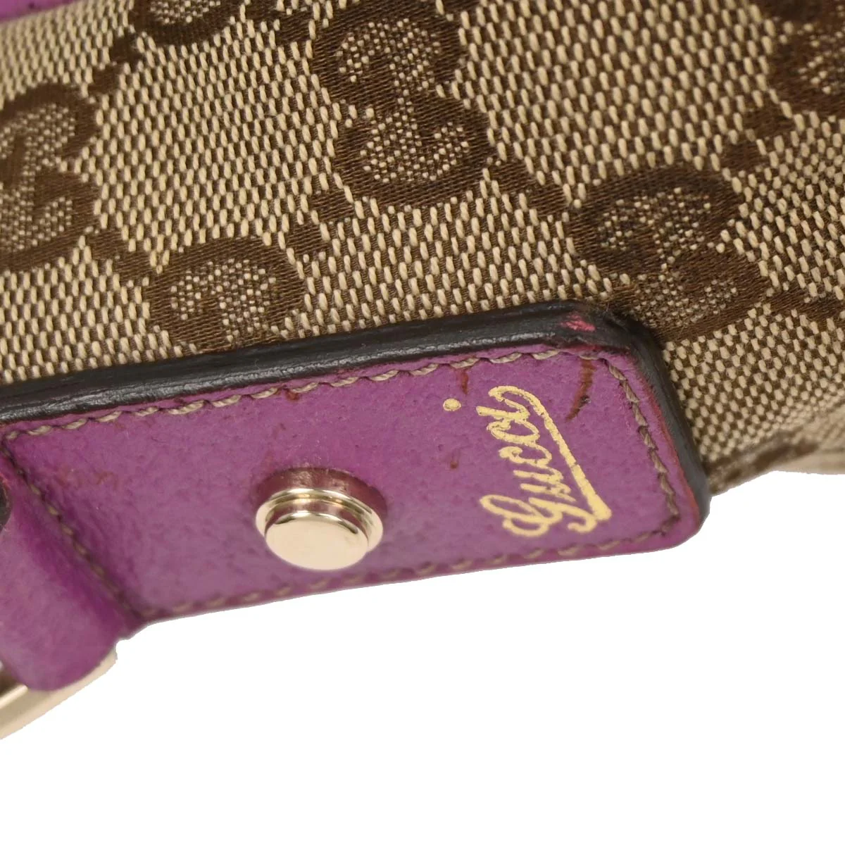 Gucci Beige GG Abbey D Ring Handbag - Image 3