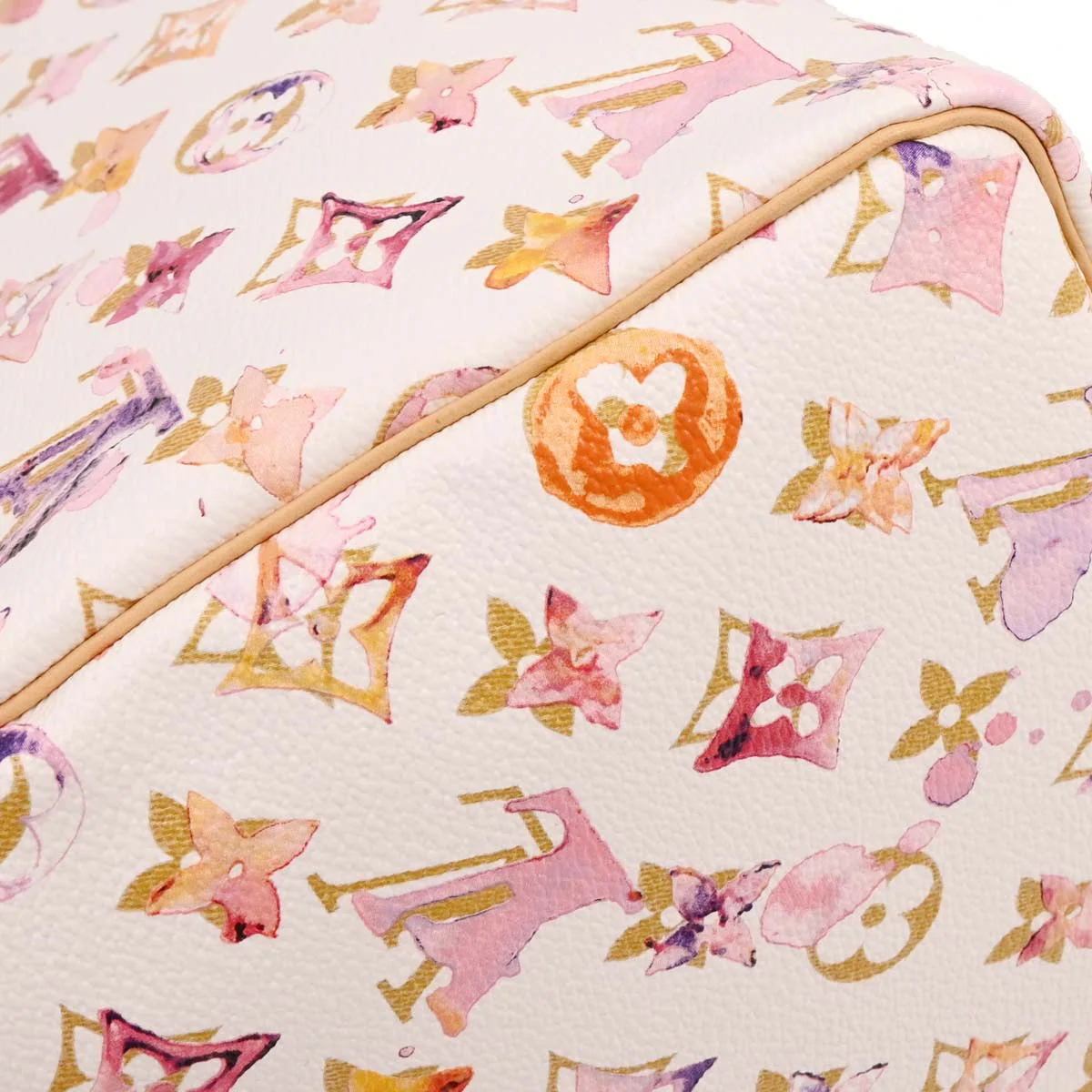 Louis Vuitton 2008 Monogram Watercolor Speedy 30 Handbag M95751 - Image 4