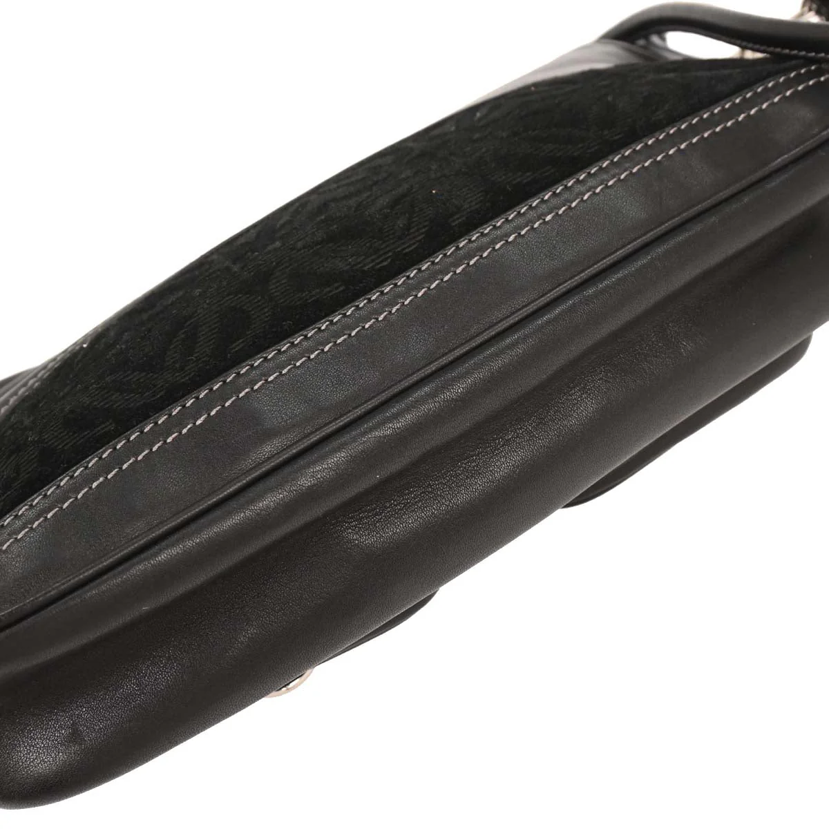 Loewe * Black Leather Shoulder Bag - Image 4