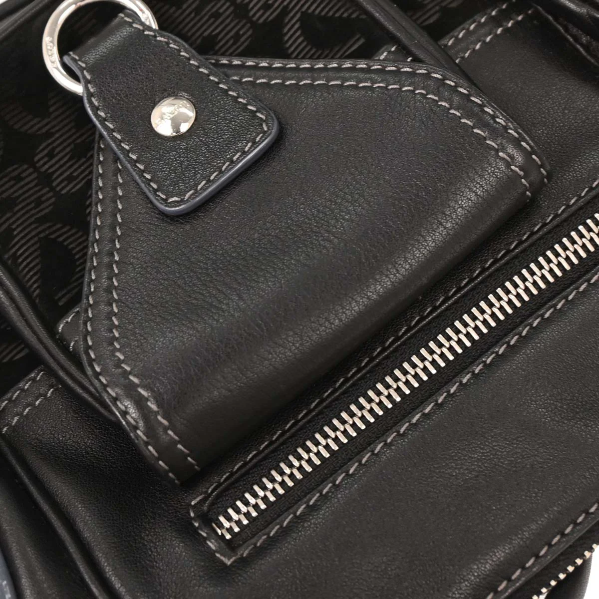 Loewe * Black Leather Shoulder Bag - Image 5