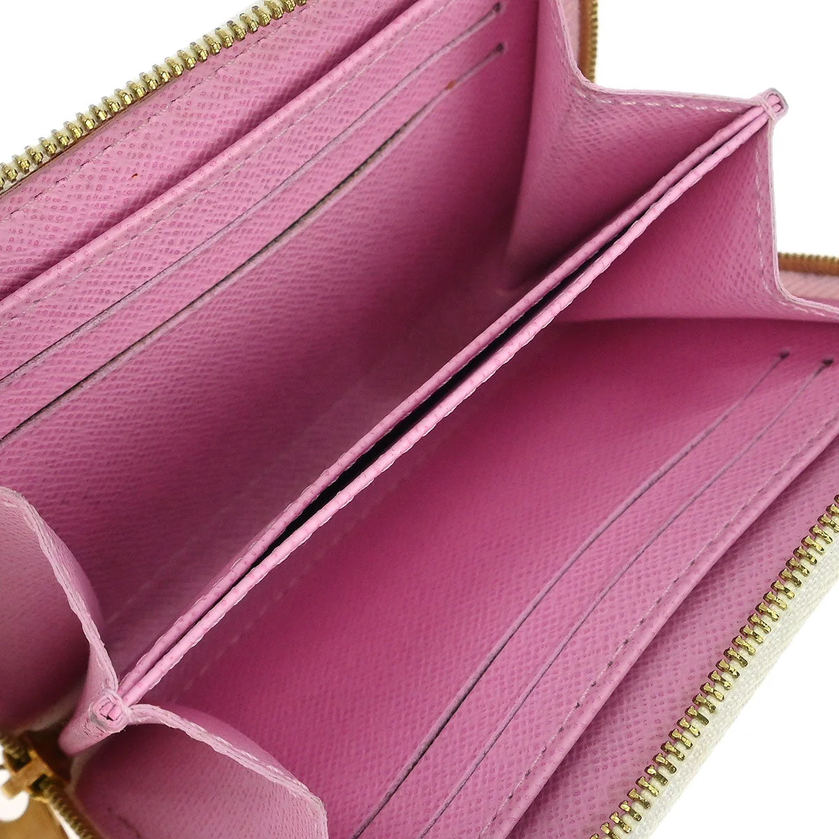 Louis Vuitton White Multicolor Zippy Wallet M93741 - Image 4