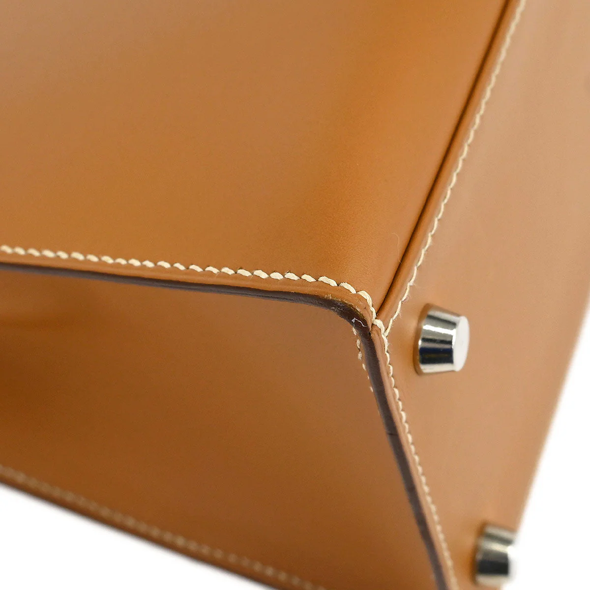 Hermes 2000 Natural Chamonix Kelly 28 Sellier 2way Shoulder Handbag - Image 4
