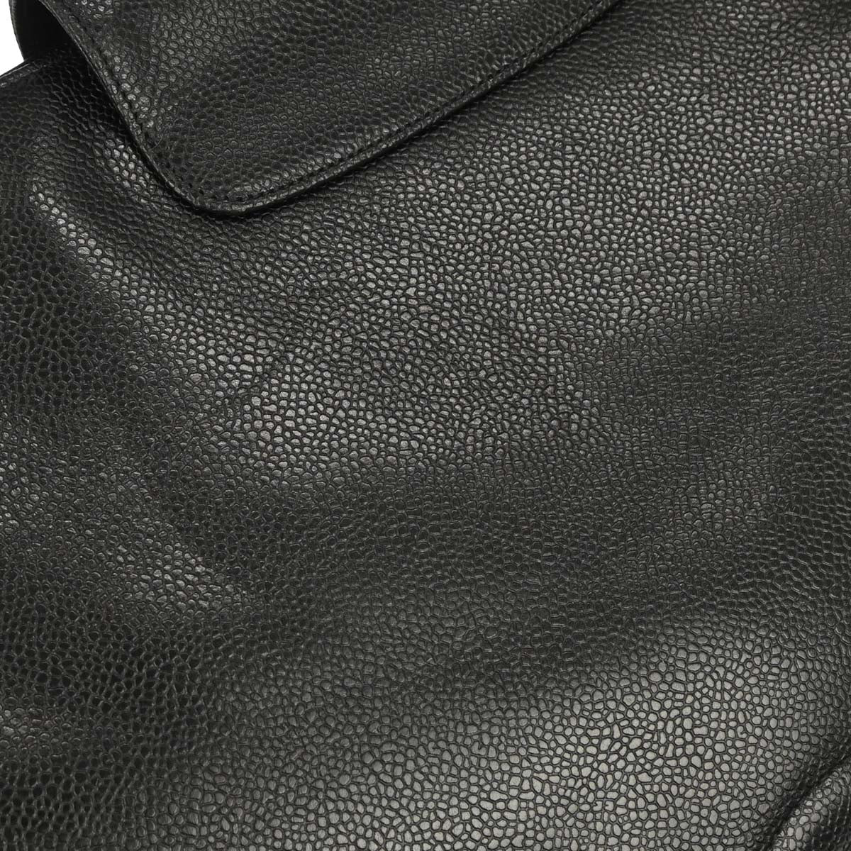 Chanel 1994-1996 Black Caviar Supermodel Tote Shoulder Bag - Image 3