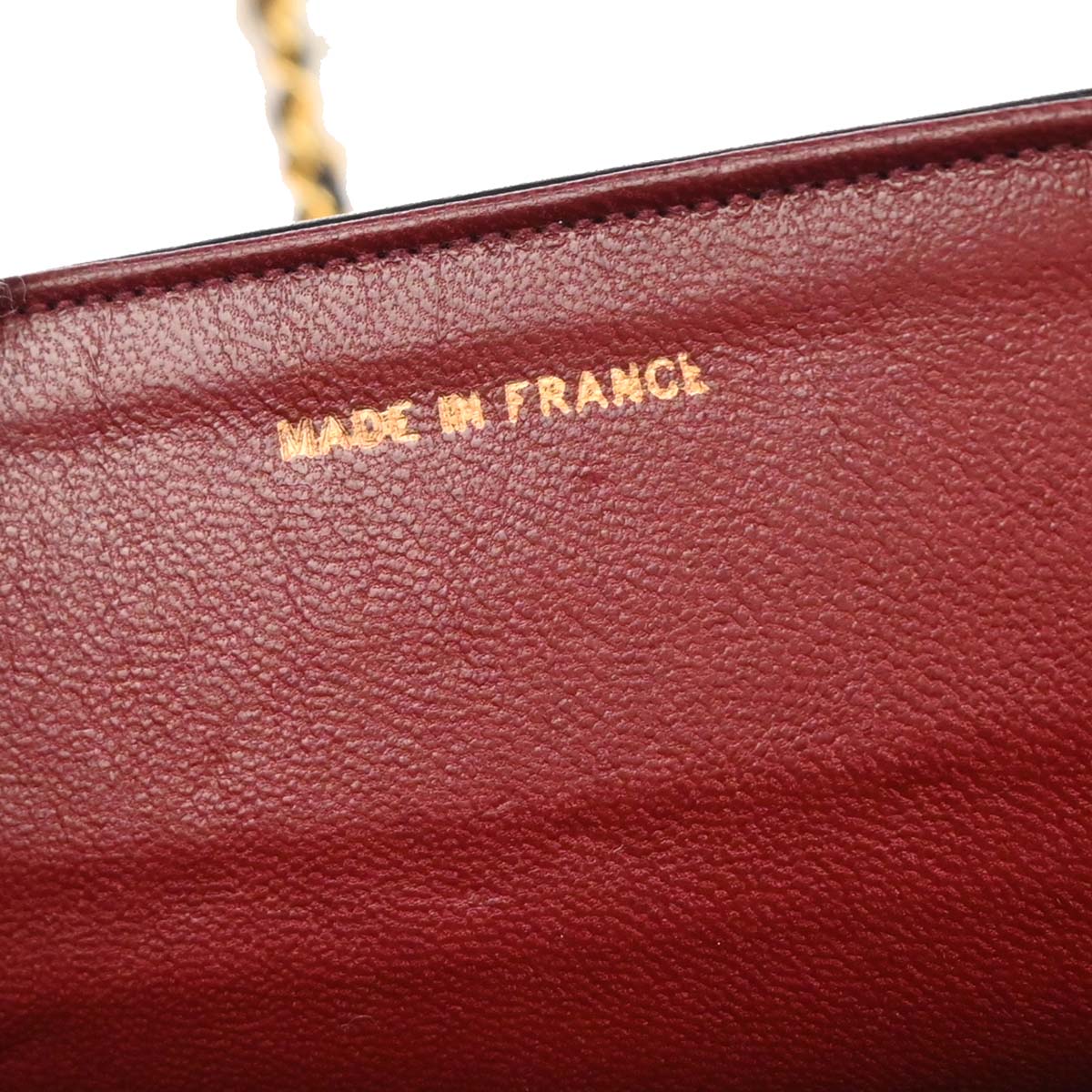 Chanel 1989-1991 Navy Lambskin Shoulder Bag - Image 8