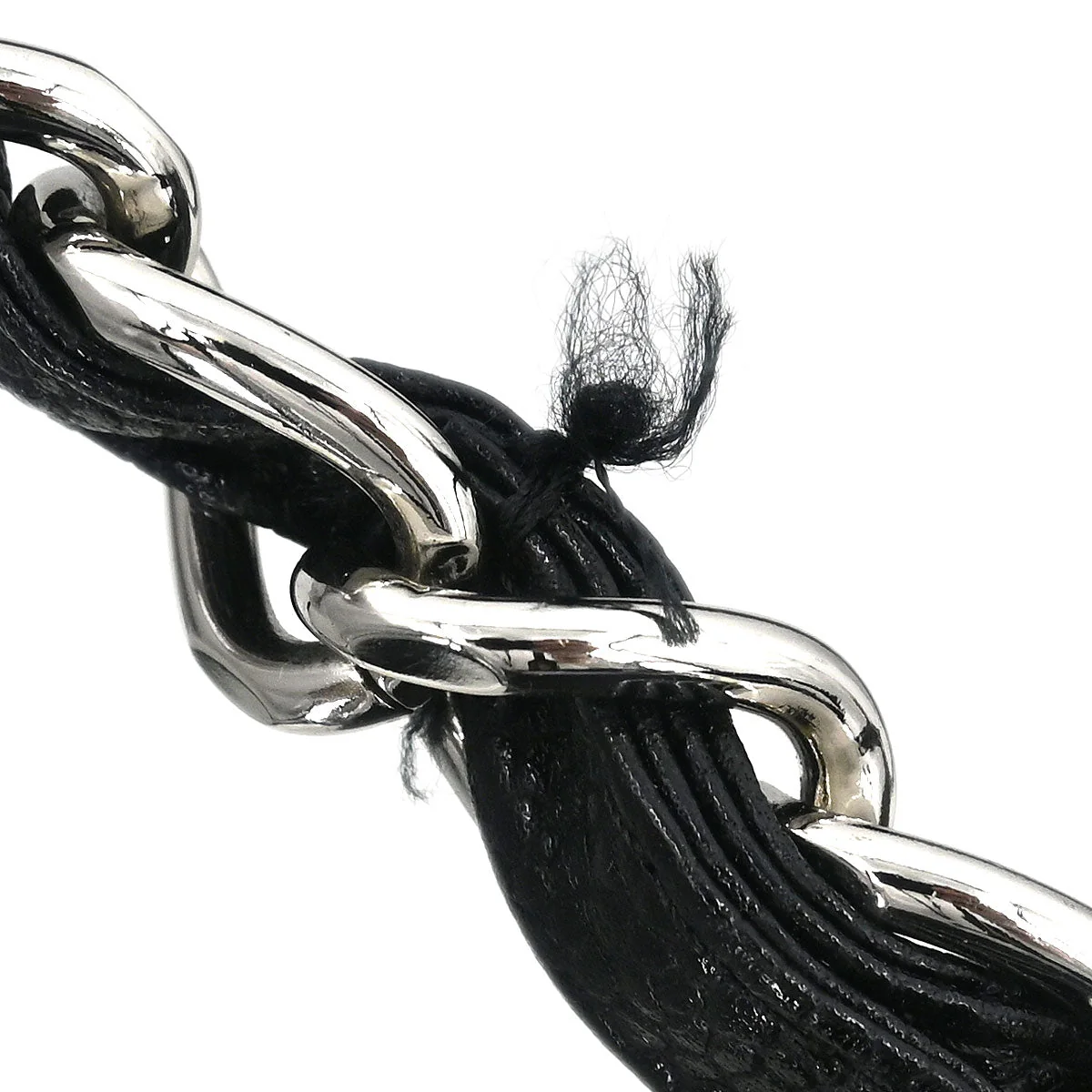Chanel 2006-2008 Black Caviar Grand Shopping Tote GST Chain Handbag - Image 5